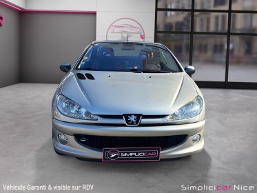 Peugeot 206 cc 2.0i 16v roland garros occasion  simplicicar nice - pfvauto simplicicar simplicibike france