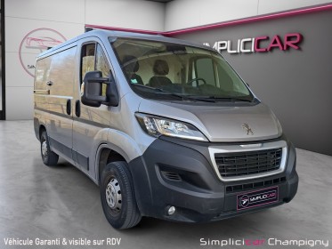 Peugeot boxer fourgon tole 330 l1h1 bluehdi 120 ss asphalt occasion champigny-sur-marne (94) simplicicar simplicibike france