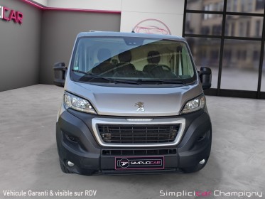 Peugeot boxer fourgon tole 330 l1h1 bluehdi 120 ss asphalt occasion champigny-sur-marne (94) simplicicar simplicibike france