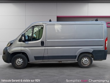 Peugeot boxer fourgon tole 330 l1h1 bluehdi 120 ss asphalt occasion champigny-sur-marne (94) simplicicar simplicibike france