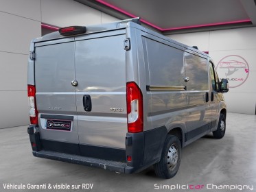 Peugeot boxer fourgon tole 330 l1h1 bluehdi 120 ss asphalt occasion champigny-sur-marne (94) simplicicar simplicibike france