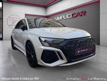 Audi rs3 sportback 2.5 tfsi 400 s sportback tronic 7 quattro performance française toit ouvrant full catalogue garantie...