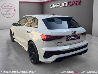 Audi rs3 sportback 2.5 tfsi 400 s sportback tronic 7 quattro performance française toit ouvrant full catalogue garantie...