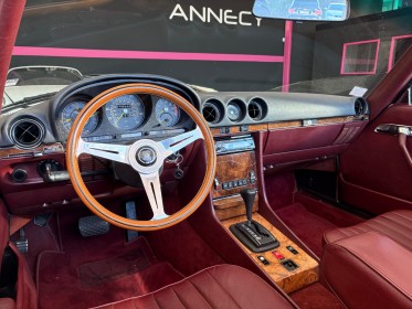 Mercedes 380 sl 3.8l v8 205cv - restauration complète mécanique / esthétique occasion simplicicar annecy simplicicar...