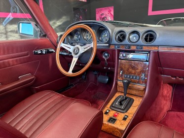 Mercedes 380 sl 3.8l v8 205cv - restauration complète mécanique / esthétique occasion simplicicar annecy simplicicar...