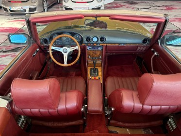 Mercedes 380 sl 3.8l v8 205cv - restauration complète mécanique / esthétique occasion simplicicar annecy simplicicar...