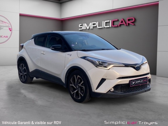 Toyota c-hr hybride 122h graphic pack gr jbl caméra de recul garantie 12 mois occasion barberey simplicicar simplicibike...