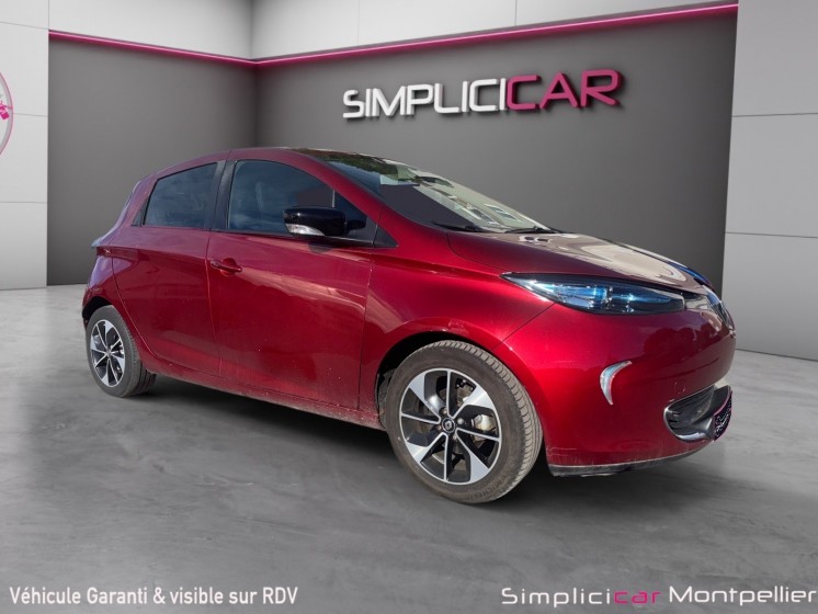 Renault zoe intens finition garantie 12 mois occasion montpellier (34) simplicicar simplicibike france