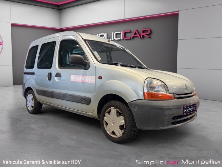Renault kangoo 75ch expression 1.2l 16v garantie 12 mois occasion montpellier (34) simplicicar simplicibike france