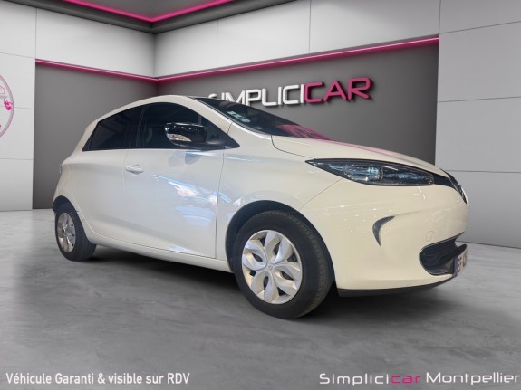 Renault zoe charge rapide 88ch garantie 12 mois occasion montpellier (34) simplicicar simplicibike france