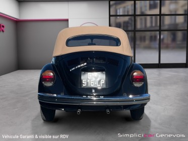 Volkswagen coccinelle 1303 cabriolet - restauration complète moins de 1 000 kms - sellerie et capote neuves - etat rare...
