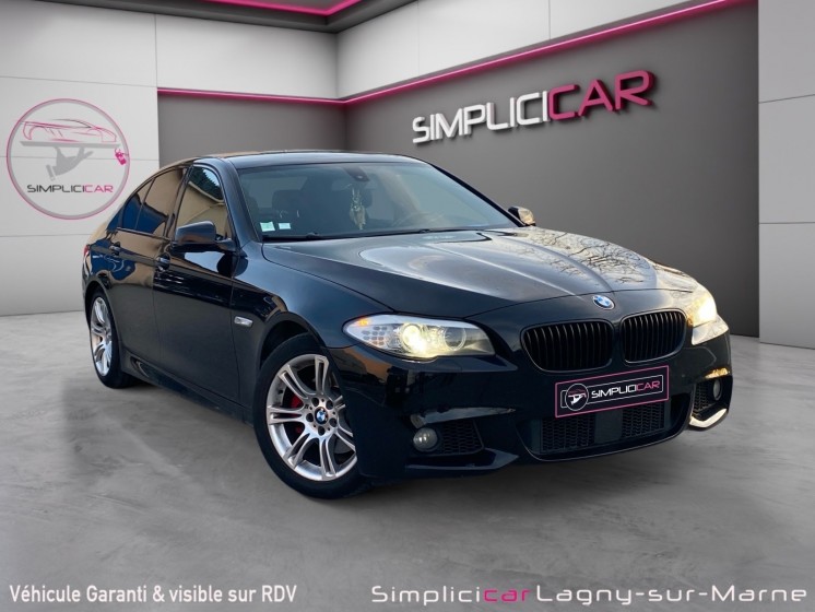 Bmw serie 5 f10 520i 184ch sport design - pack m occasion simplicicar lagny  simplicicar simplicibike france