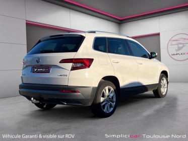 Skoda karoq 1.5 tsi 150 ch act dsg7 business occasion simplicicar toulouse nord simplicicar simplicibike france