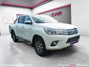 Toyota hilux double cabine 2.4 d-4d double cabines 4wd 150ch  legende / caméra de recul occasion réunion ville st pierre...