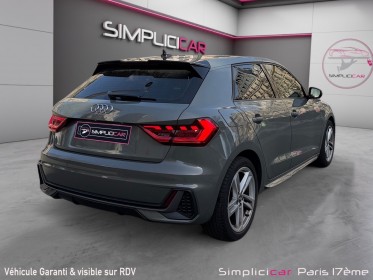 Audi a1 sportback 30 tfsi 116 ch s tronic 7 s line - ouverture et dÉmarrage sans clÉ - apple carplay occasion paris 17ème...