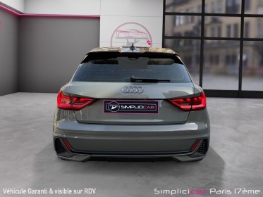 Audi a1 sportback 30 tfsi 116 ch s tronic 7 s line - ouverture et dÉmarrage sans clÉ - apple carplay occasion paris 17ème...