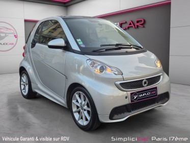 Smart fortwo coupe smart  1.0 71ch mhd passion softouch occasion paris 17ème (75)(porte maillot) simplicicar simplicibike...