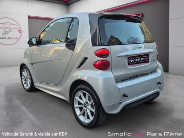 Smart fortwo coupe smart  1.0 71ch mhd passion softouch occasion paris 17ème (75)(porte maillot) simplicicar simplicibike...