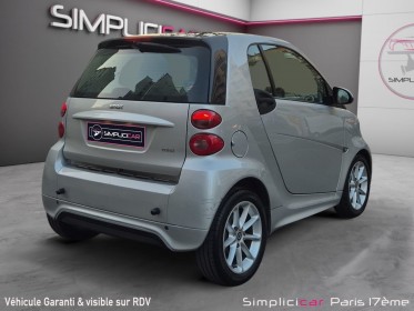 Smart fortwo coupe smart  1.0 71ch mhd passion softouch occasion paris 17ème (75)(porte maillot) simplicicar simplicibike...