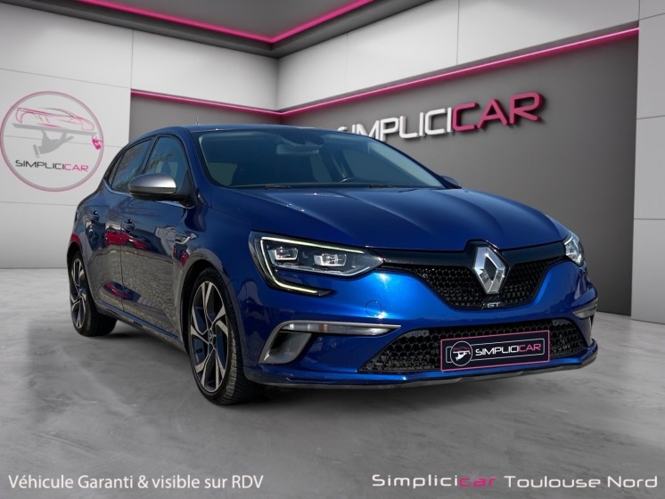 Renault megane iv berline dci 165 energy edc gt 4control entretien complet renault occasion simplicicar toulouse nord...
