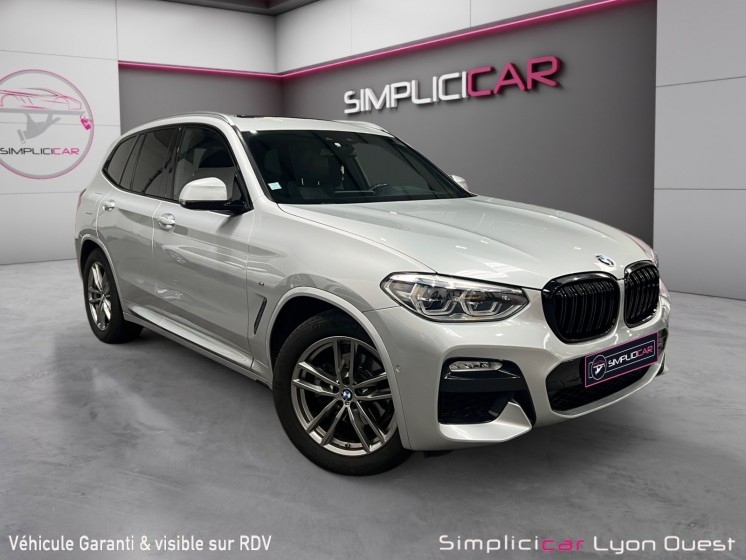 Bmw x3 g01 xdrive20d 190ch bva8 m sport - garantie 12 mois occasion simplicicar lyon ouest simplicicar simplicibike france