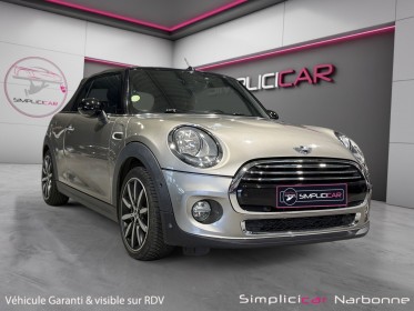 Mini cooper cabriolet f57 1.5 d 12v 116 cv pack chili keyless sièges chauffant garantie 12 mois occasion simplicicar...