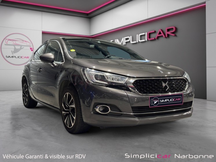 Ds ds4 bluehdi 120 ss eat6 so chic radar de recul climatisation garantie 12 mois occasion simplicicar narbonne simplicicar...