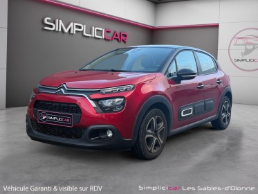 Citroen c3 c3 puretech 110 ss eat6 shine garantie 12 mois climatisation auto carplay occasion simplicicar les sables-d'olonne...