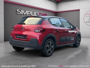 Citroen c3 c3 puretech 110 ss eat6 shine garantie 12 mois climatisation auto carplay occasion simplicicar les sables-d'olonne...