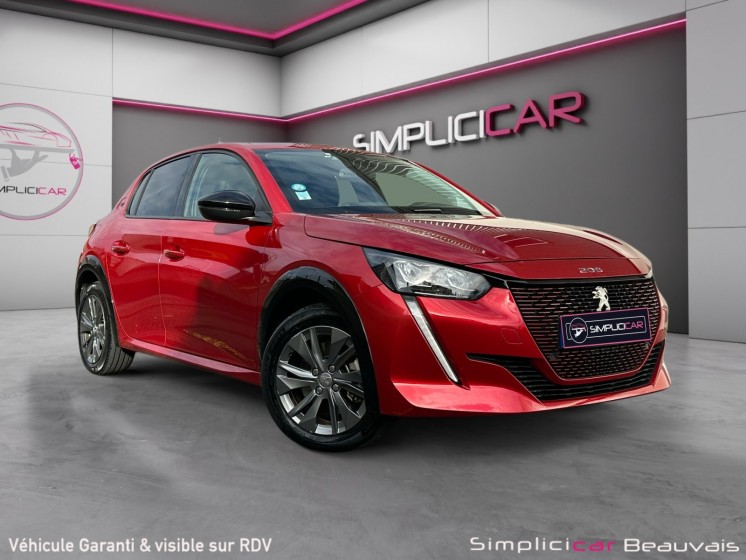 Peugeot 208 electrique 50 kwh 136ch allure occasion parc voitures beauvais simplicicar simplicibike france