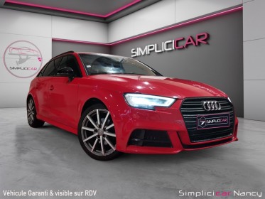 Audi a3 sportback 35 tfsi 150ch s tronic 7 s line carplay garantie 12 mois occasion simplicicar nancy simplicicar...