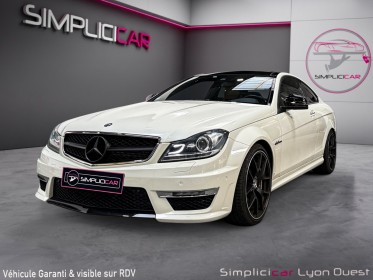 Mercedes classe c coupe 63 amg  w204 6.2l v8 - toit ouvrant - entretien mercedes-benz - garantie 12 mois occasion simplicicar...