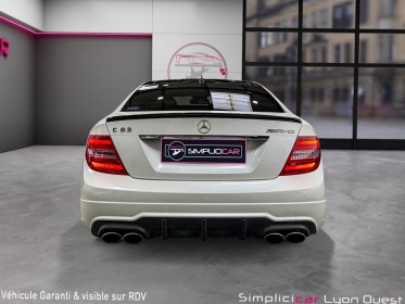Mercedes classe c coupe 63 amg  w204 6.2l v8 - toit ouvrant - entretien mercedes-benz - garantie 12 mois occasion simplicicar...