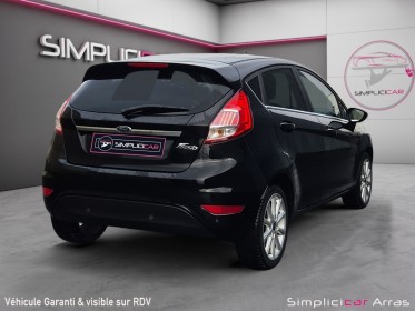 Ford fiesta 1.5 tdci 75 ss titanium - première main - faible kilométrage - garantie 12 mois occasion simplicicar arras ...