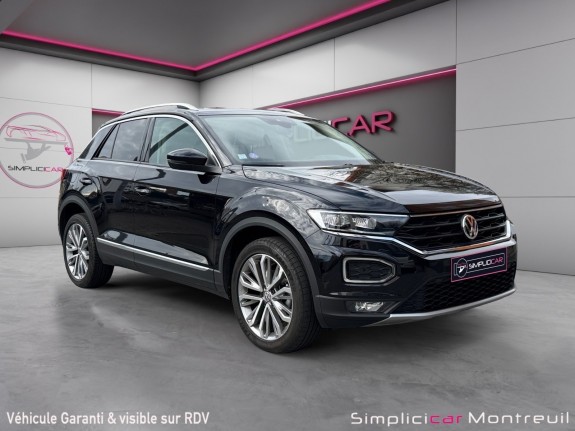 Volkswagen t-roc 1.5 tsi 150 evo start/stop dsg7 carat exclusive 1ère main suivi d'entretiens complet garantie...