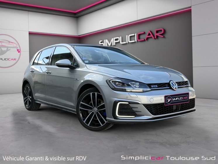 Volkswagen golf 1.4 tsi 204 hybride rechargeable dsg6 gte caméra de recul carplay attelage garantie 12 mois occasion...