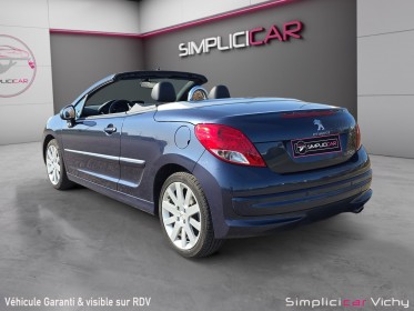 Peugeot 207 cc 1.6l 156ch féline révisée garantie 12 mois sièges chauffants bluetooth gps occasion simplicicar vichy...