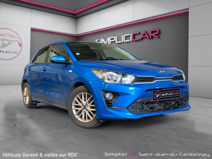 Kia rio 1.0 t-gdi 100 ch bvm6 active carplay caméra de recul garantie 12 mois occasion simplicicar saint-jean simplicicar...