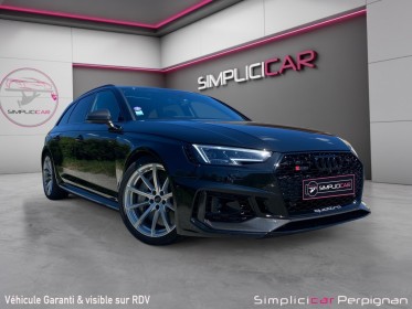 Audi rs4 avant v6 2.9 tfsi 450 ch tiptronic 8 pas de malus carbone ext et int toit ouvrant bo sièges massant garantie 12...