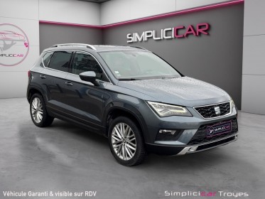 Seat ateca 2.0 tdi 150 4drive xcellence première main toit ouvrant carplay caméra 360 garantie 12 mois occasion barberey...