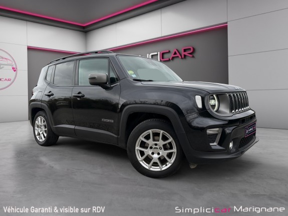Jeep renegade 1.6 l multijet 120 ch bvr6 limited - camera de recul - attelage - kit main libre bluetooth - garantie 12 mois...