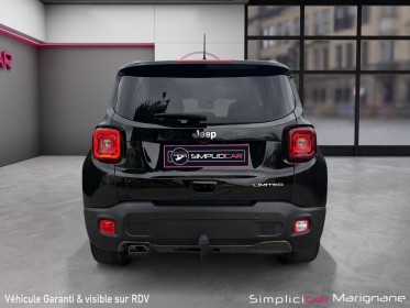 Jeep renegade 1.6 l multijet 120 ch bvr6 limited - camera de recul - attelage - kit main libre bluetooth - garantie 12 mois...