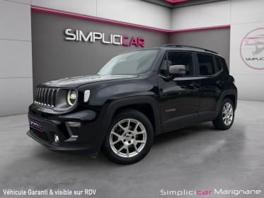 Jeep renegade 1.6 l multijet 120 ch bvr6 limited - camera de recul - attelage - kit main libre bluetooth - garantie 12 mois...