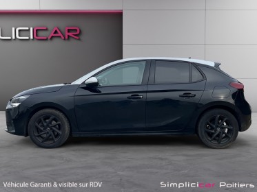 Opel corsa 1.2 turbo 100 ch bvm6 edition carplay sièges et volant chauffants garantie 12 mois occasion simplicicar poitiers...