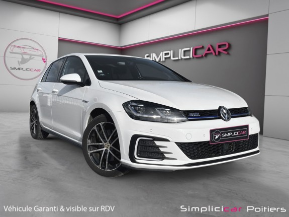Volkswagen golf gte 1.4 tsi 150 hybride rechargeable carplay garantie 12 mois occasion simplicicar poitiers simplicicar...