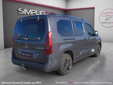 Citroen berlingo taille xl hdi 130 eat8 shine carplay camera attelage garantie 12 mois occasion simplicicar saint-jean...
