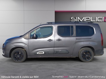 Citroen berlingo taille xl hdi 130 eat8 shine carplay camera attelage garantie 12 mois occasion simplicicar saint-jean...