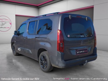 Citroen berlingo taille xl hdi 130 eat8 shine carplay camera attelage garantie 12 mois occasion simplicicar saint-jean...