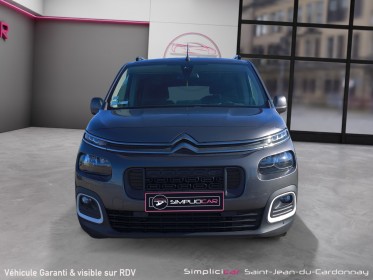 Citroen berlingo taille xl hdi 130 eat8 shine carplay camera attelage garantie 12 mois occasion simplicicar saint-jean...