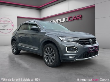 Volkswagen t-roc 1.5 tsi 150 evo start/stop dsg7 carat - toit ouvrant - garantie 12 mois occasion simplicicar caen ...